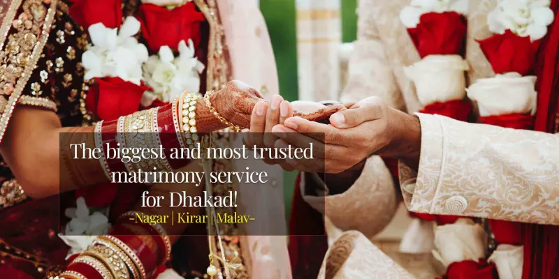 Dhakad Matrimony Website and App for Nagar, Malav and Kirar Samaj